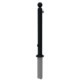 Schake - Absperr-Stilpfosten Serie 478B Ø 76 mm — Befestigung: herausnehmbar, selbsteinrastende Verriegelung mit…