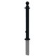 Schake - Absperr-Stilpfosten Serie 478B Ø 76 mm — Befestigung: herausnehmbar, selbsteinrastende Verriegelung mit…
