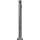 Schake - Absperr-Stilpfosten Serie 478B Ø 76 mm — Befestigung: herausnehmbar, selbsteinrastende Verriegelung mit…