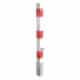 Schake - Absperrpfosten 70 x 70 mm umlegbar mit Dreikantverschluss mit Hebe- Kippmechanik — Farbe: feuerverzinkt, Ösen…