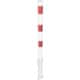 Schake - Absperrpfosten Stahlrohr Ø 60 x 2,5 mm herausnehmbar für Vorhangschloss — Farbe: feuerverzinkt, Ösen: mit 1 Öse