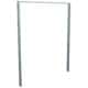 Schake - Ahnlehnbügel aus Flachstahl 50 x 12 mm — Querholm: mit Querholm, Gesamtbreite: 1000 mm