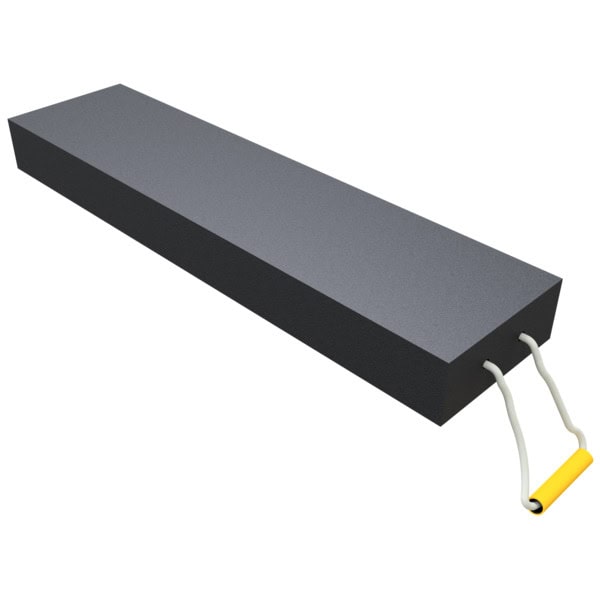 Schake - Unterlegplatten aus UHMWPE — Maße:: 1000 x 250 x 100 mm