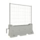 Schake - Betonleitwand SET 1 — Zauntyp: inkl. Mobilzaun "Standard"