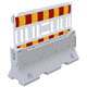 Schake - Betonleitwand SET 2 — Lampenadapter: mit Lampenadapter, Folientyp: mit rot/gelber Folie, Typ RA1/A
