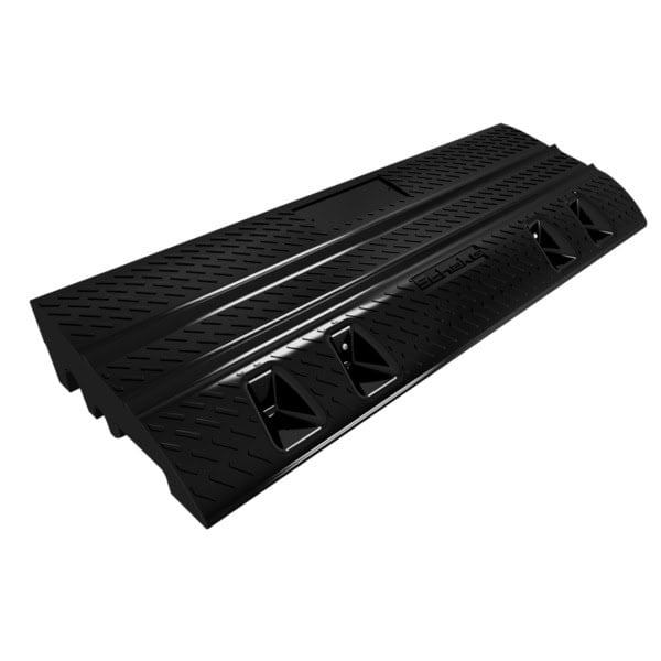 Schake - Bordsteinrampe Typ NOX — Elementtyp & Maße: Endstück, links Maße: 350 x 350 x 120 mm