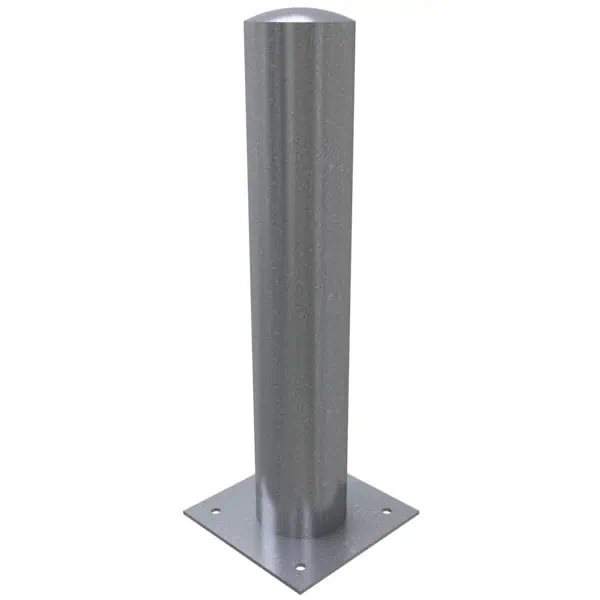 Schake - Absperrpoller Stahlrohr Ø 193 x 3,6 mm ortsfest für Dübelbefestigung — Farbe: feuerverzinkt, Gesamtlänge: 1000 mm