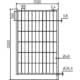 Schake - Mobilzaun „Standard” — Höhe:: 1,20 m, Elementtyp & Breite: Ausgleichselement Breite: 2,20 m