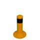 Schake - Flexipfosten gelb / schwarz Ø 80 mm — Höhe:: 1000 mm