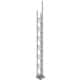 Schake - Gitterrohrmast Ø 48 x 3,2 mm — Gesamtlänge: 5350 mm, verzinkt, Rohr: Ø 48 x 3,2 mm für die Befestigung an ein…