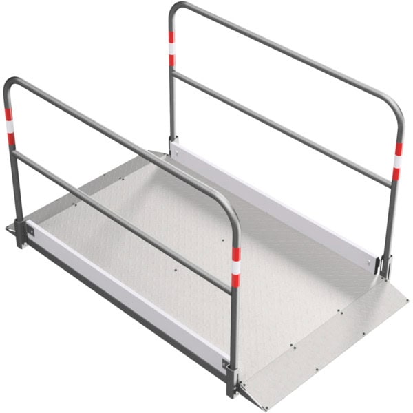Schake - Grabenbrücke aus Stahl / Aluminium