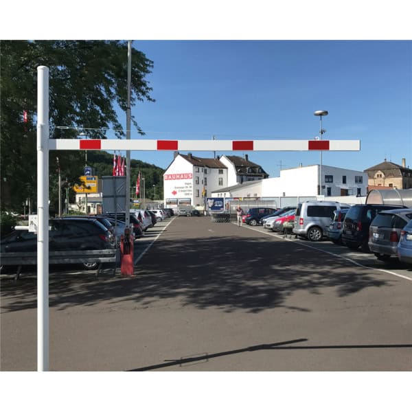 Schake - Höhenbegrenzer schwenkbar — Querrohrlänge: 2000 mm, Verschluss: für Vorhangschloss
