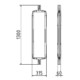Schake - Kunststoffbake Typ 60W — Folientyp: Folie Typ RA1/A, pfeilförmig, Markierungstyp: doppelseitig rechts- /…