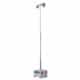 Schake - Lampenmast SET aus Stahl — Masthöhe: 4,00 m Masthöhe, RAL9005, Betonaufstellvorrichtung: 600 kg Beton…
