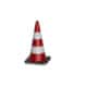 Schake - Leitkegel zweiteilig — Höhe:: 500 mm, Farbe: rot / gelb