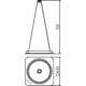 Schake - Leitkegel gelb — Höhe:: 320 mm
