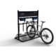 Schake - Mobiler Fahrradständer mit Werbeschild — Modellvariante: Model Basis: ohne Steckdosen