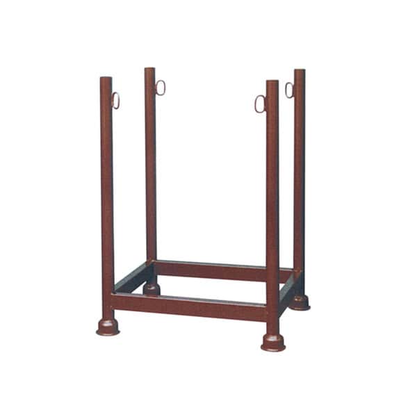 Schake - Stapelpalette 0,68m x 0,52m x 1,00m — Farbe: verzinkt