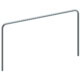 Schake - Rohrbügel aus Stahlrohr Ø 48 x 2,5 mm ohne Querholm zum Einbetonieren — Gesamtbreite: 1000 mm, Gesamthöhe: 1000 mm