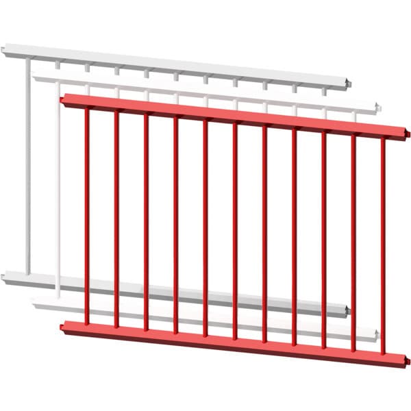 Schake - Schutzzaungitter — Elementtyp: Zaunfeld, Achsabstand: 1500 mm