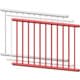 Schake - Schutzzaungitter — Elementtyp: Zaunfeld, Achsabstand: 1500 mm