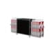 Schake - SET mit 30 Baken und Zubehör auf Stapelpalette und Bakenkorb — Folientyp: mit Folie Typ RA1/A, rot/weiß…