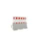 Schake - Betonleitwand SET 2 — Lampenadapter: mit Lampenadapter, Folientyp: mit rot/gelber Folie, Typ RA1/A