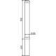 Schake - Stilpoller Stahlrohr Ø 108 mm — Überflur / Gesamtlänge: Höhe Überflur 750 mm Gesamtlänge ca. 1100 mm…