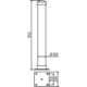 Schake - Stilpoller Stahlrohr Ø 108 mm — Überflur / Gesamtlänge: Höhe Überflur 750 mm Gesamtlänge ca. 1100 mm…