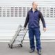 euroline Teleskopleiter | Vario-Leiter mit Rollen