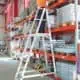 euroline Aluminium - Podestleiter klappbar , fahrbar