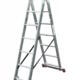 KRAUSE CORDA® Alu Vielzweckleiter mit Treppenfunktion