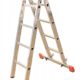 Krause TeleVario® Sprossen-Gelenk-TeleskopLeiter mit 4 Holmverlängerungen