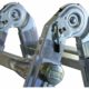 Krause TeleVario® Sprossen-Gelenk-TeleskopLeiter mit 4 Holmverlängerungen