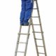 Krause Stabilo® Professional Sprossen-Gelenk-TeleskopLeiter mit 4 Holmverlängerungen