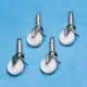 Zarges Z300 Lenkrollen mit Zapfen, 125 mm – 44433 ( 4 Stück )