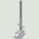 Zarges Z600 – 42917 Lenkrolle mit Spindel Ø 200mm